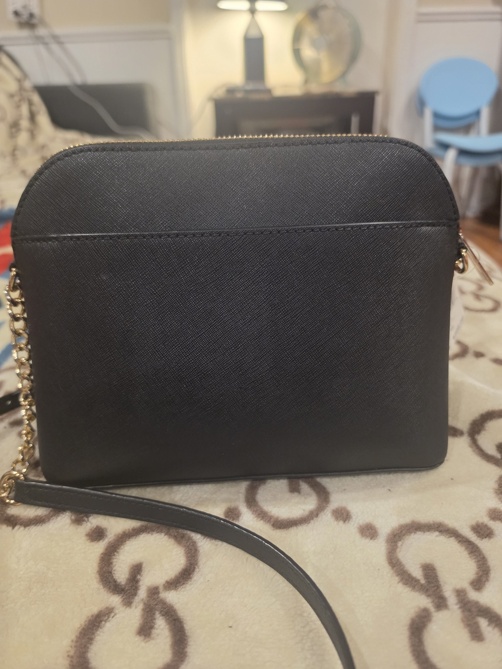 MICHAEL KORS Black Saffiano Leather Crossbody Bag - Picture 2 of 4